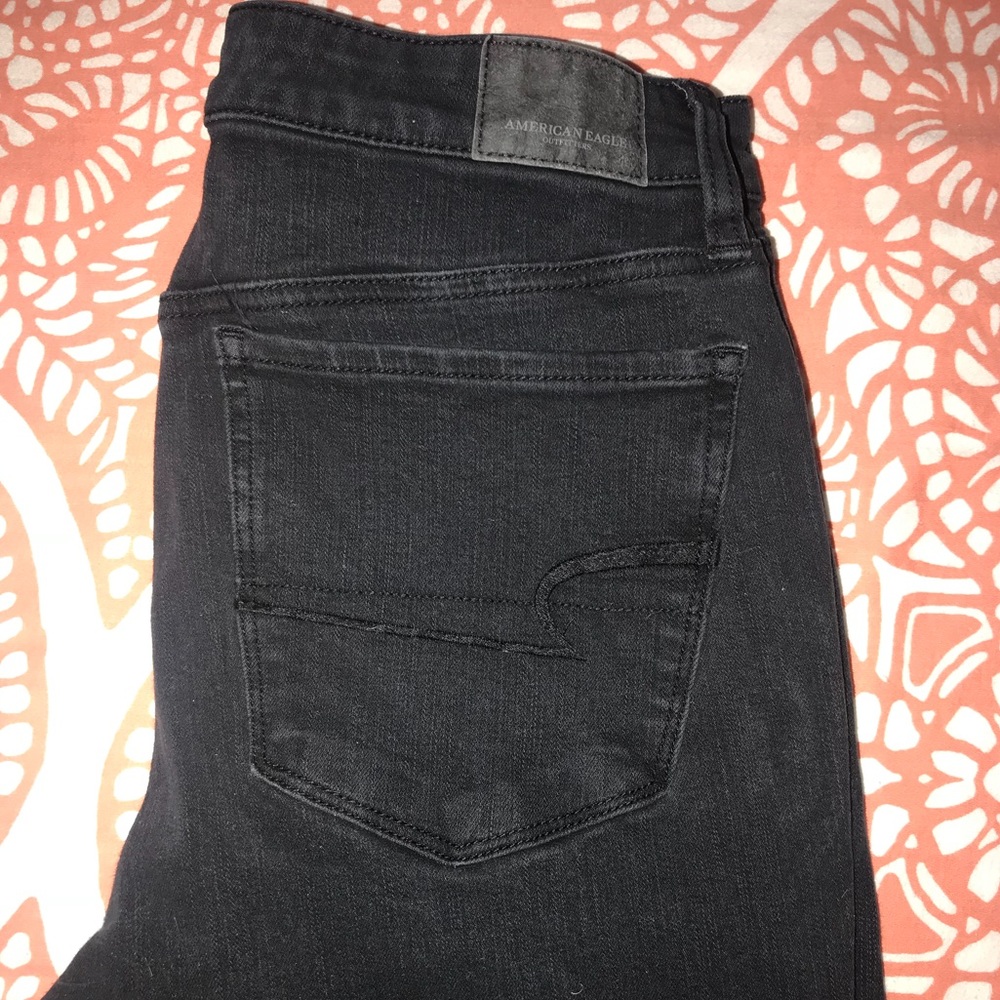 American Eagle black jegging